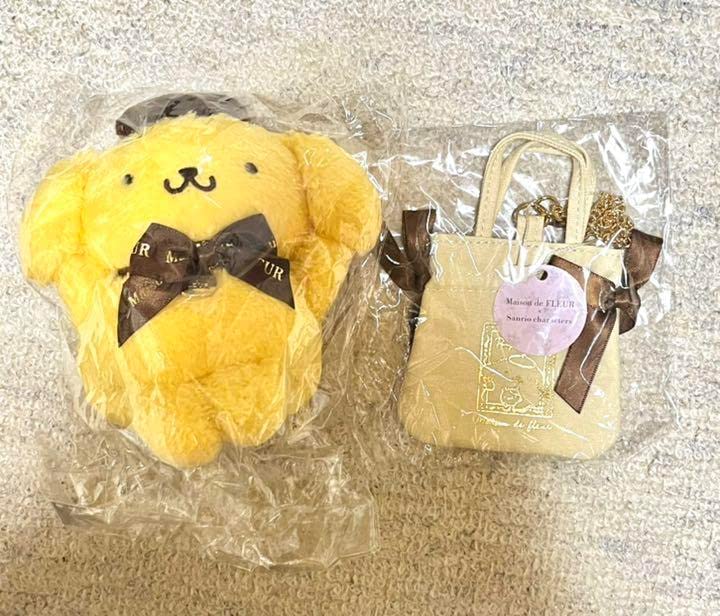Amazon.co.jp: メゾンドフルール マスコット&ダブルリボンミニトート